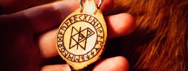 runes on good luck charm