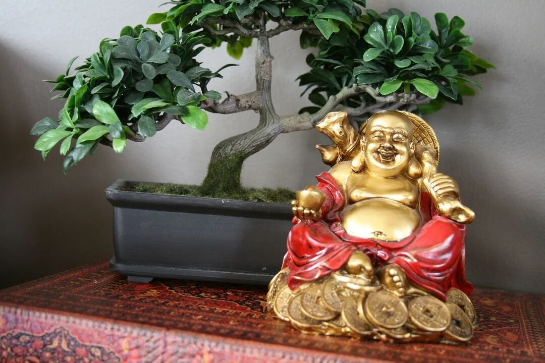 Financial well-being will be guaranteed by the Hotei figurine