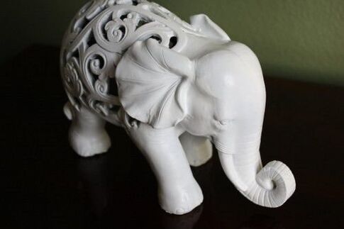 elephant figurine as a good luck charm